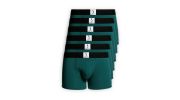 LOT DE 6 BOXERS ARPENANS VERT CEDRE- S BORDEAUX® 