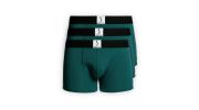 LOT DE 3 BOXERS ARPENANS VERT CEDRE- S BORDEAUX® 