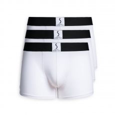 LOT DE 3 BOXERS ARPENANS BLANCS - S BORDEAUX® 