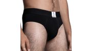 SLIP ATHESANS NOIR- S BORDEAUX® 