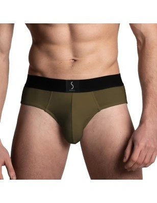 SLIP AUMALE KAKI - S BORDEAUX® 