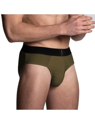SLIP AUMALE KAKI - S BORDEAUX® 