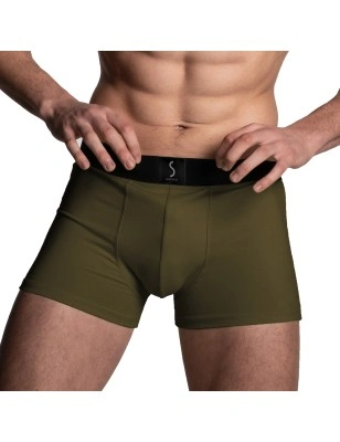 BOXER MAHON KAKI - S BORDEAUX® 
