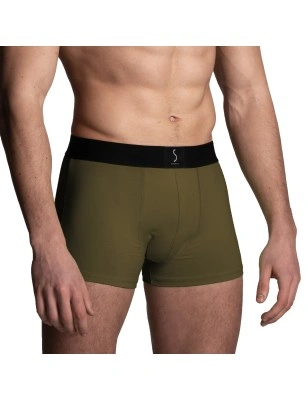 BOXER MAHON KAKI - S BORDEAUX® 