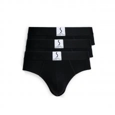 LOT DE 3 SLIPS ATHESANS NOIR ATOLL - S BORDEAUX® 