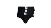 LOT DE 3 SLIPS ATHESANS NOIR ATOLL - S BORDEAUX® 