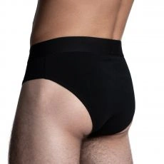 LOT DE 3 SLIPS ATHESANS NOIR ATOLL - S BORDEAUX® 