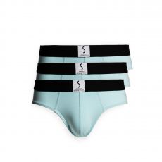 LOT DE 3 SLIPS ATHESANS BLEU ATOLL - S BORDEAUX® 