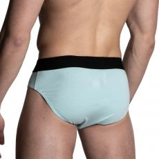 LOT DE 3 SLIPS ATHESANS BLEU ATOLL ET NOIR - S BORDEAUX® 