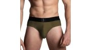 LOT DE 3 SLIPS AUMALE ORANGE ET KAKI - S BORDEAUX® 