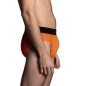 LOT DE 6 SLIPS AUMALE ORANGE ET KAKI - S BORDEAUX® 