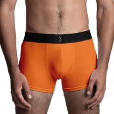 LOT DE 3 BOXERS MAHON ORANGE - S BORDEAUX® 
