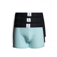 LOT DE 3 BOXERS ARPENANS ATOLL ET NOIR - S BORDEAUX® 