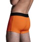LOT DE 3 BOXERS MAHON ORANGE ET KAKI - S BORDEAUX® 