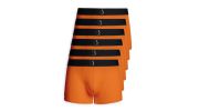 LOT DE 6 BOXERS MAHON ORANGE - S BORDEAUX® 