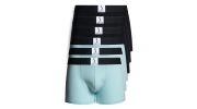 LOT DE 6 BOXERS ARPENANS ATOLL ET NOIR - S BORDEAUX® 