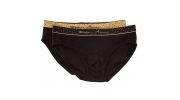 COFFRET DE 2 SLIPS STRECHT COTON NOIR - EMPORIO ARMANI