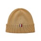 BONNET UPTOWN EN LAINE ET COTON CAMEL M07865 - TOMMY HILFIGER