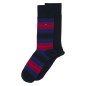 PACK DE 2 PAIRES DE CHAUSSETTES A RAYURES BLEU ET ROUGE 701210537 - TOMMY HILFIGER