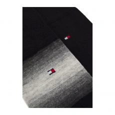PACK DE 2 PAIRES DE CHAUSSETTES A RAYURES NOIR ET GRIS 701210537 - TOMMY HILFIGER