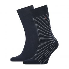 PACK DE 2 PAIRES DE CHAUSSETTES MARINE - TOMMY