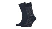 PACK DE 2 PAIRES DE CHAUSSETTES MARINE - TOMMY
