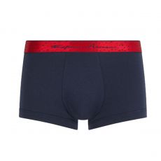 COFFRET DEUX BOXERS MARINE/ROUGE + UNE POCHETTE - EMPORIO ARMANI