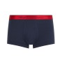 COFFRET DEUX BOXERS MARINE/ROUGE + UNE POCHETTE - EMPORIO ARMANI