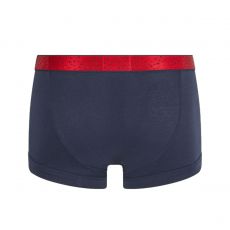COFFRET DEUX BOXERS MARINE/ROUGE + UNE POCHETTE - EMPORIO ARMANI