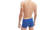 PACK DE 3 BOXERS SHORTY COTON STRETCH BLEU - CALVIN KLEIN