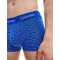 PACK DE 3 BOXERS SHORTY COTON STRETCH BLEU - CALVIN KLEIN