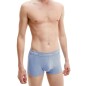 PACK DE 3 BOXERS SHORTY COTON STRETCH BLEU - CALVIN KLEIN