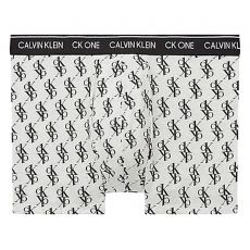 BOXER LOGO PRINT GRIS CHINE ET NOIR NB2216A - CALVIN KLEIN 