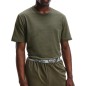 T-SHIRT ARMY VERT KAKI NM2192E - CALVIN KLEIN