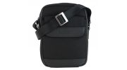 SACOCHE EN TOILE GARNIE CUIR NOIR - ROME 80510110 - CHABRAND