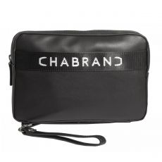 POCHETTE NOIRE ET BLANCHE EN SYNTHETIQUE - CAMPUS 86583121 - CHABRAND