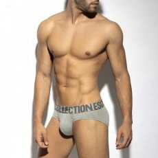 SLIP COTON 7 DAYS 3.0 GRIS UN487 - ES COLLECTION
