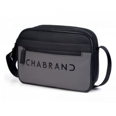 MINI SAC REPORTER NOIR ET GRIS - TOUCH BIS 17239109 - CHABRAND 