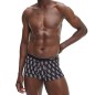 BOXER LOGO PRINT NOIR ET BLANC NB2225A - CALVIN KLEIN 