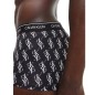 BOXER LOGO PRINT NOIR ET BLANC NB2225A - CALVIN KLEIN 