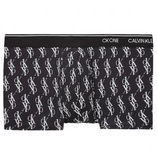 BOXER LOGO PRINT NOIR ET BLANC 000NB2225A - CALVIN KLEIN 