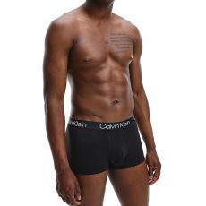 PACK DE 3 BOXERS SHORTY COTON EXTENSIBLE NOIR - CALVIN KLEIN