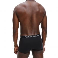 PACK DE 3 BOXERS SHORTY COTON EXTENSIBLE NOIR - CALVIN KLEIN