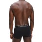 PACK DE 3 BOXERS SHORTY COTON EXTENSIBLE NOIR - NB2970A - CALVIN KLEIN