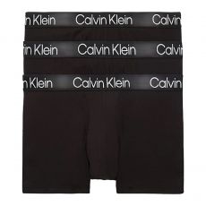 PACK DE 3 BOXERS SHORTY COTON EXTENSIBLE NOIR - CALVIN KLEIN