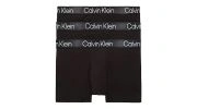 PACK DE 3 BOXERS SHORTY COTON EXTENSIBLE NOIR - CALVIN KLEIN