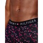 BOXER MOTIF COEUR ORGANIC COTTON ROSE ET MARINE M01831 - TOMMY HILFIGER