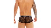 BOXER ROMANCE NOIR A DENTELLE 1378 - JOR