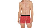 BOXER MOTIF FLEURI ROUGE 1224K39 - IMPETUS
