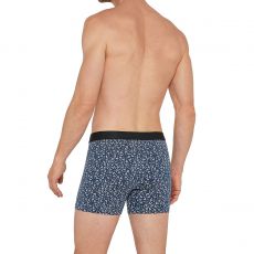 BOXER MOTIF FLEURI BLEU 1224K39 - IMPETUS